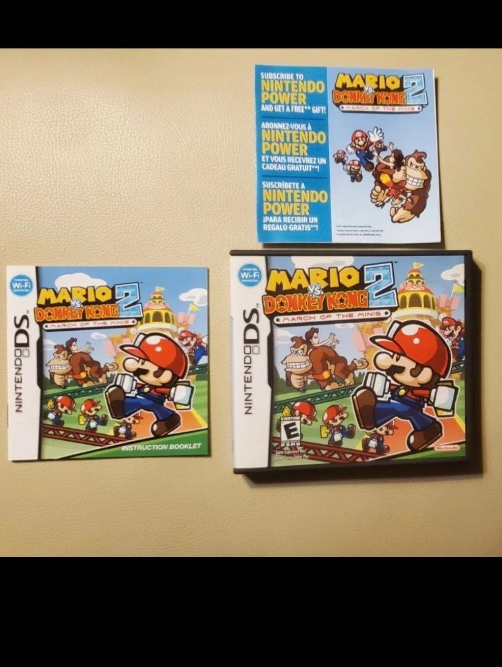 Mario vs Donkey Kong 2 March of the Minis DS Game Mario Game Donkey Kong Game DS